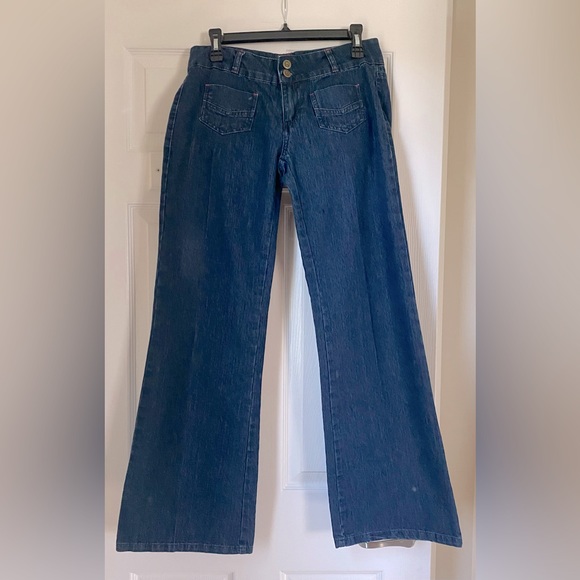 Olsenboye Vintage Wide Leg Jeans - Picture 2 of 12